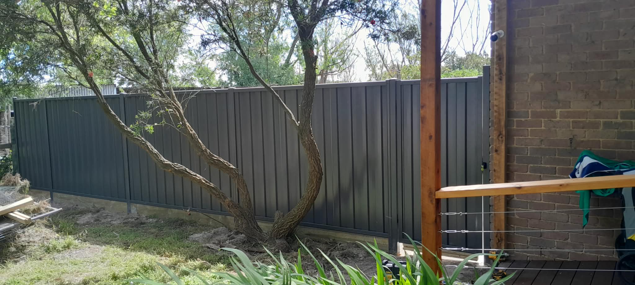 Colorbond Fencing project 9